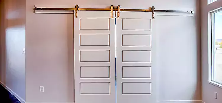 Glass Barn Door with Installation Hardware Kit Los Angeles